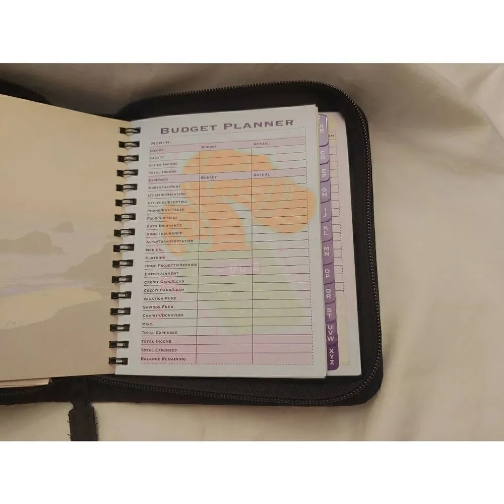 Day-Timer Navigator Fabric Binder Organizer